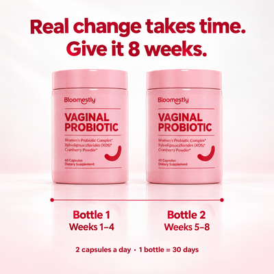 Bloomestly Vaginal Probiotic with Cranberry