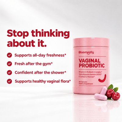 Bloomestly Vaginal Probiotic with Cranberry